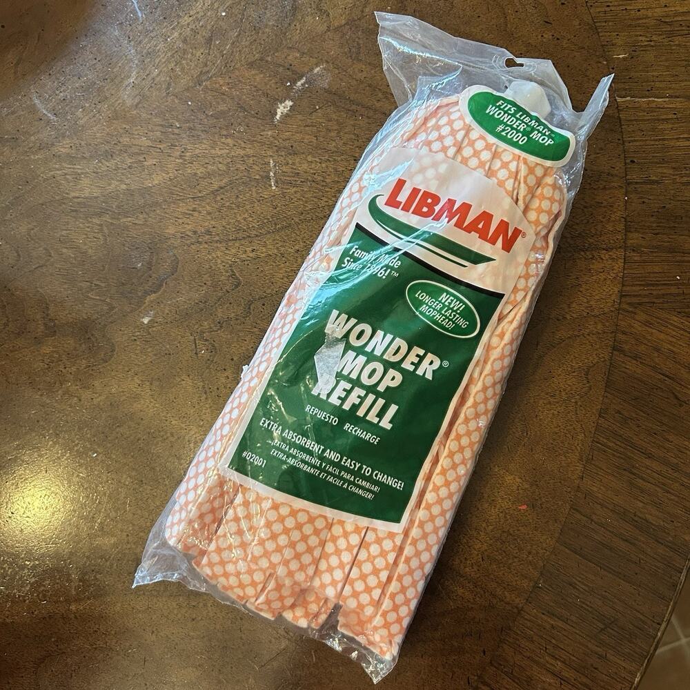 New Libman Wonder Mop Refill #02001